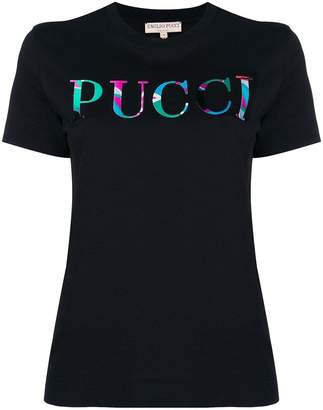 Emilio Pucci front logo T-shirt