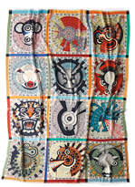 Thumbnail for your product : Missoni Home Oroscopo Wool Gauze Throw Blanket, 55" x 70"