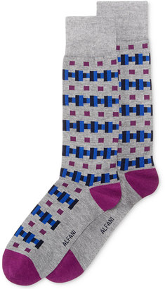 Alfani Men's Rectangle Stripe Socks, Created for Macy's