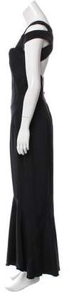 Narciso Rodriguez Cutout Evening Dress Black Cutout Evening Dress