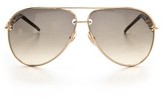 Thumbnail for your product : Gucci Metal Aviator Sunglasses