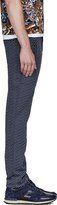 Thumbnail for your product : Kenzo Navy Lightning Bolt Trousers