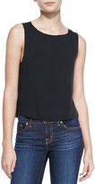 Thumbnail for your product : Alice + Olivia Slit-Back Sleeveless Top