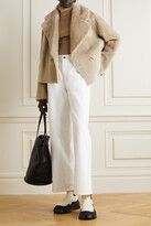 Thumbnail for your product : Utzon Juno Double-breasted Shearling Coat