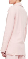 Thumbnail for your product : Joan Vass Long Sleeve Jog Jacket
