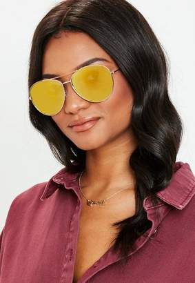 Missguided Aviator Sunglasses