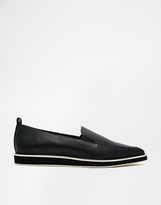 Thumbnail for your product : Shellys Leather Slip On Shoes With Contrast Sole