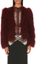Thumbnail for your product : Etro Collarless shearling jacket