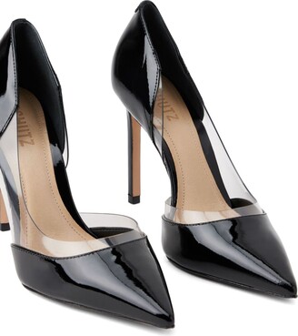Schutz 105mm Pointed-Toe Leather Pumps