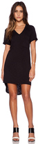 Thumbnail for your product : Dolan Rolled Sleeve V-Neck T-Shirt Dress