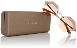 Bvlgari Gold Bv6103 Irregular Sunglasses