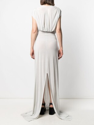 Rick Owens Drape-Design Gown