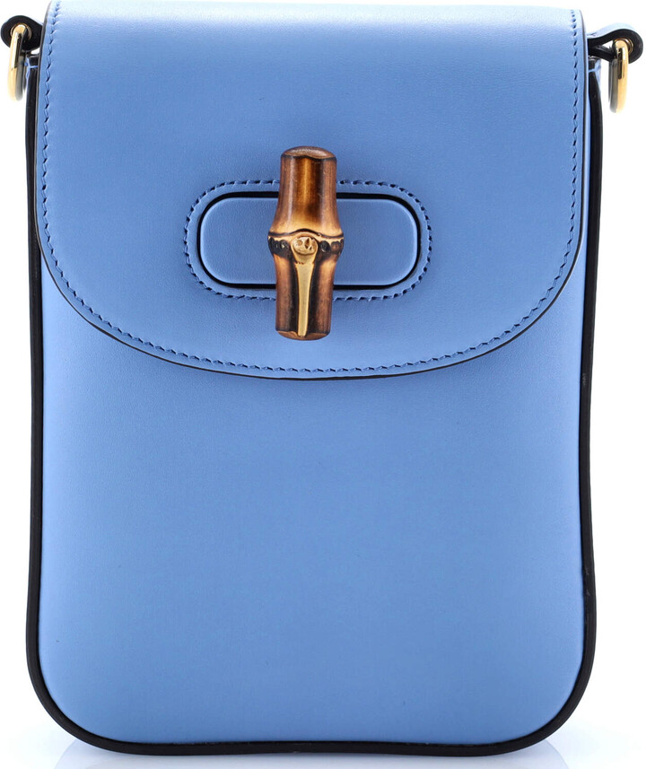 GUCCI Bamboo Top Handle Backpack Leather Mini