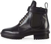 Thumbnail for your product : Balenciaga Leather Buckle-Strap Boot, Black