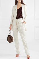 Thumbnail for your product : Giuliva Heritage Collection Husband Linen Tapered Pants - White