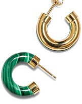 Thumbnail for your product : By Pariah 14kt Yellow Gold Hoop Earrings