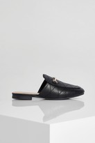 Thumbnail for your product : boohoo Quilted Basic Mule Loafers