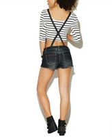 Thumbnail for your product : Wet Seal Skinny Strap Shortall