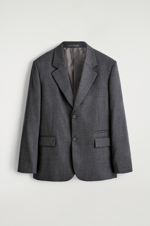 COS Single-Breasted Wool Blazer