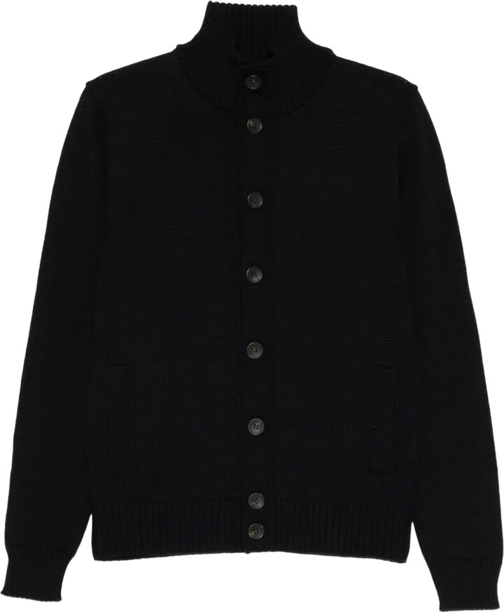 Cenere GB High-Neck Cardigan