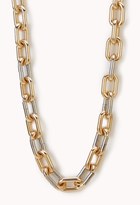 Thumbnail for your product : Forever 21 chain link necklace