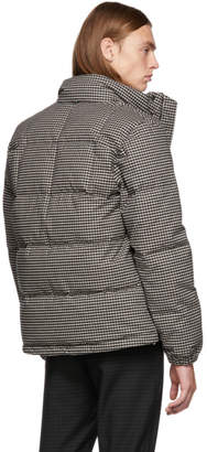 Paul Smith Black and White Down Check Jacket