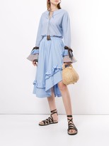 Thumbnail for your product : Silvia Tcherassi Layered Cuff Blouse