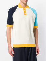 Thumbnail for your product : Sunnei colour-block polo shirt