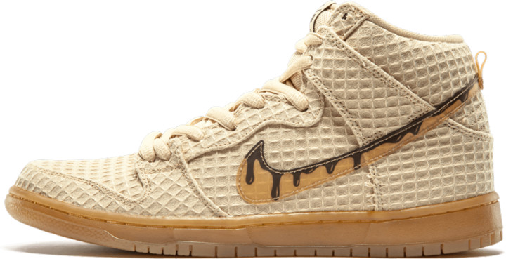 Nike SB Dunk High Premium 'Chicken n Waffles' Shoes - Size 10 - ShopStyle