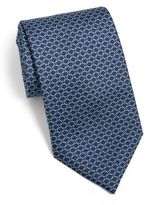 Thumbnail for your product : Brioni Oval-Print Silk Tie