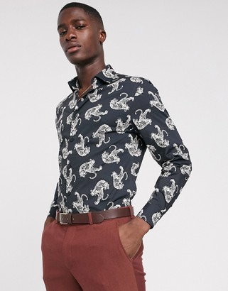 moss bros slim fit shirts