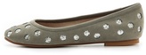 Thumbnail for your product : Matt Bernson Stripes & Sequins x Mulberry Polka Dot Flats