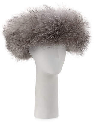 Surell Knit Hat w/ Fox Fur Cuff