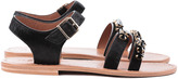 Thumbnail for your product : Marni Two Strap Jeweled Sandals