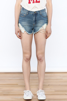 Thumbnail for your product : Ppla Distressed Denim Shorts