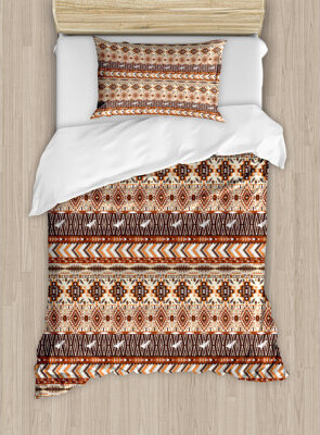 Ambesonne Colorful Duvet Cover Set