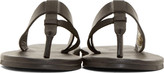 Thumbnail for your product : Lanvin Black T-Strap Sandals
