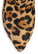 Thumbnail for your product : Joie Lina Leopard-Print Calf Hair Ankle Boots