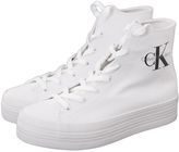 Calvin Klein Femme Sneakers Chaussures Re9245 Zabrina Canvas