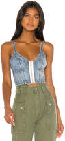 Thumbnail for your product : Marissa Webb Cassidy Denim Bustier Top. - size S (also