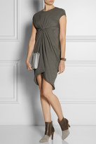 Thumbnail for your product : Rick Owens LILIES draped cotton-jersey dress