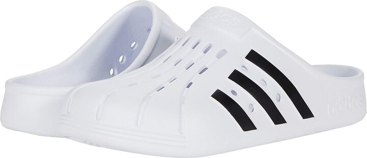 adidas Adilette Clog (Footwear White/Core Black/Footwear White) Shoes -  ShopStyle Flip Flop Sandals