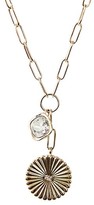Thumbnail for your product : Akola Strength Inspirational Designer Crystal & Black Horn Chain Pendant Necklace
