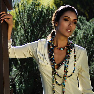 Luxurious Gypsie Gita Glass Necklace
