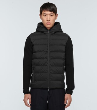 moncler bi fabric cardigan