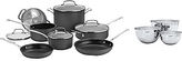 Thumbnail for your product : Cuisinart Chefs Classic 11-pc. Hard-Anodized Cookware Set + BONUS