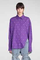 Diana Shirt In Viola Cotton 