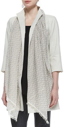 Eileen Fisher Fil Coupe Dotted Scarf