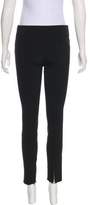 Thumbnail for your product : Kaufman Franco Kaufmanfranco Leather & Wool Mid-Rise Pants