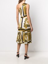 Thumbnail for your product : Versace Baroque-Print One-Shoulder Dress